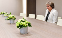 Une photo de Theresa May à Bruxelles suscite la risée des internautes