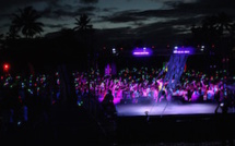 Tahiti Glow Party : 1500 personnes ont couru en lumière