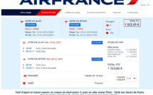 Air France baisse ses tarifs au départ de Paris vers Tahiti