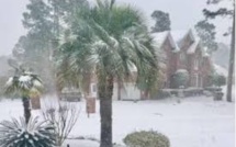 De la neige en Floride, du jamais vu depuis 29 ans