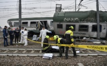 Un train déraille près de Milan: trois morts et des dizaines de blessés