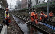 Crue: le RER C dans Paris restera fermé jusqu'au 10 février au moins