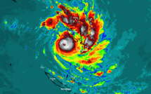 Alerte cyclonique sur les îles Loyauté en Nouvelle-Calédonie