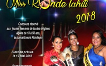 Dernière ligne droite pour le casting de Miss Menemene "Miss Ronde Tahiti" 2018