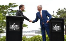 Macron signe plusieurs accords avec l'Australie