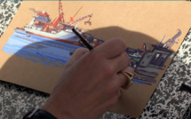 Un concours de peinture sur le thème : 250 ans après, le marin en Polynésie
