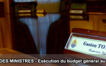 Conseil des ministres: Exécution du budget général au 30 juin 2010