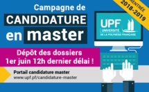 UPF : Un délai supplémentaire pour candidater en Master