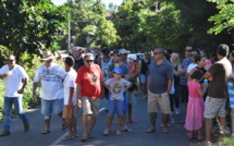 Rassemblement contre un vaste projet immobilier au vallon de Terua
