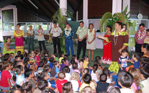 Visite des écoles primaires de Punaauia