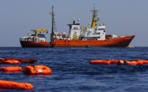 Migrants: nouvelle errance pour l'Aquarius en Méditerranée