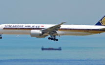 ANZ: Un avion Singapour Airlines sur le tarmac de Tahiti Faa'a dimanche