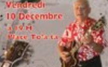 Petiot en concert place TOAT'A le 10 décembre
