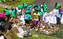Plus de 10 m3 de déchets récoltés à Paea