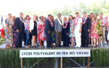 Le lycée polyvalent de Bora Bora inauguré