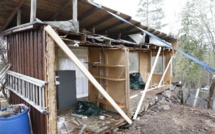 Norvège: quatre mois de cabane pour un cabanon