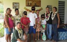 L'association Mahaiatea Nui offre des cadeaux aux enfants du Village d'enfants de Papara
