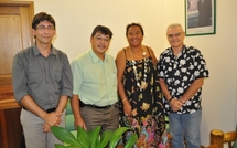 Rencontre des représentants de la CCISM avec la Ministre Lana TETUANUI