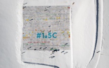 Climat : Record Guinness de la plus grande carte postale sur un glacier suisse