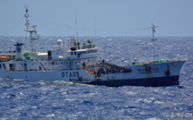 A la chasse aux pêcheurs illégaux à bord d'un bateau de guerre