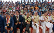 Le Haut-Commissaire à Bora Bora pour célébrer 10 ans de « Pavillon bleu »