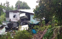 Un poids lourd percute une habitation à Punaauia : deux blessés graves