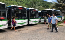 19 bus flambant neufs pour le transport scolaire à la Presqu'île