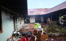 Huahine : après l'incendie, la mairie s'organise pour un service minimum (photos)