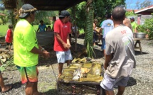 Un camp famille à Toahotu