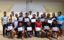 Raiatea : 20 collégiens de Faaroa deviennent des cadets de la sécurité civile