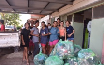 334 kg de déchets récoltés au collège et au lycée de Faa'a