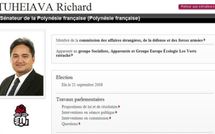 Prêt AFD et nucléaire:  Le sénateur Richard Tuheiava adresse deux questions écrites à François Fillon