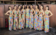 Le gala, une avant-première "fleurie" pour les prétendantes à Miss Tahiti 