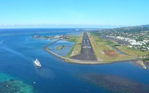 Un petit avion sort de piste lors d’un atterrissage à Faa’a