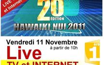 HAWAIKI NUI VA'A: en direct-live sur Internet à partir 10 heures sur polynésie1ère