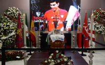 Espagne: funérailles du footballeur Reyes, victime d'un accident polémique