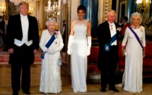 Les Trump à Buckingham Palace, et avec entrain sur Instagram