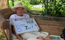 8ème jour de grève de la faim pour Albert Buillard à Sainte-Amélie