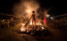 Umu ti, la traditionnelle marche sur le feu au Mahana Park