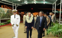 Le ministre Sébastien Lecornu arrivé à Tahiti