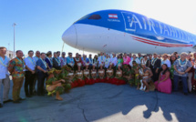 ATN bénit son dernier Dreamliner, le « Tetiaroa »