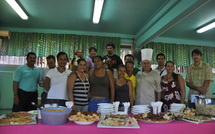 Punaauia: remise d'attestation à la formation "Atelier cuisine"