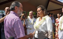 Visite de courtoisie républicaine à l’assemblée de la Polynésie française