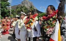 Visite de la Ministre de l'Outre-mer aux Marquises