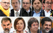 Espagne: jusqu'à 13 ans de prison pour les indépendantistes catalans