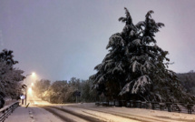 La neige abondante perturbe circulation et réseau électrique en Rhône-Alpes