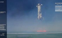 Nouveau test de la fusée de tourisme spatial de Blue Origin