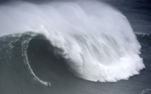 Surf de grosse vague: Kai Lenny et Justine Dupont sacrés à Nazaré