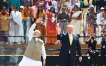 "Namaste Trump": show bouillant pour le président américain en Inde
