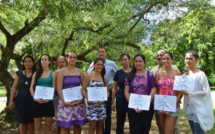 Les lauréates 2012 du Prix de la vocation scientifique et technique des filles